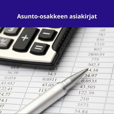 Yhti&ouml;j&auml;rjestys, asunto-osake